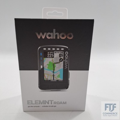 Wahoo ELEMNT ROAM Einheitsgröße V2 GPS-Fahrradcomputer, Schwarz
