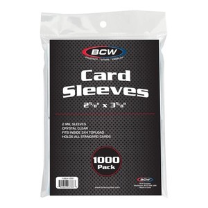 bulk magic card sleeves 1000 ct TCG MTG Card Seelves Bulk Deck Protector Standard Card Sleeves Cord for Magic the Gathering, Pokemon, and Collectible Gaming Cards by Panda Card Sleeves