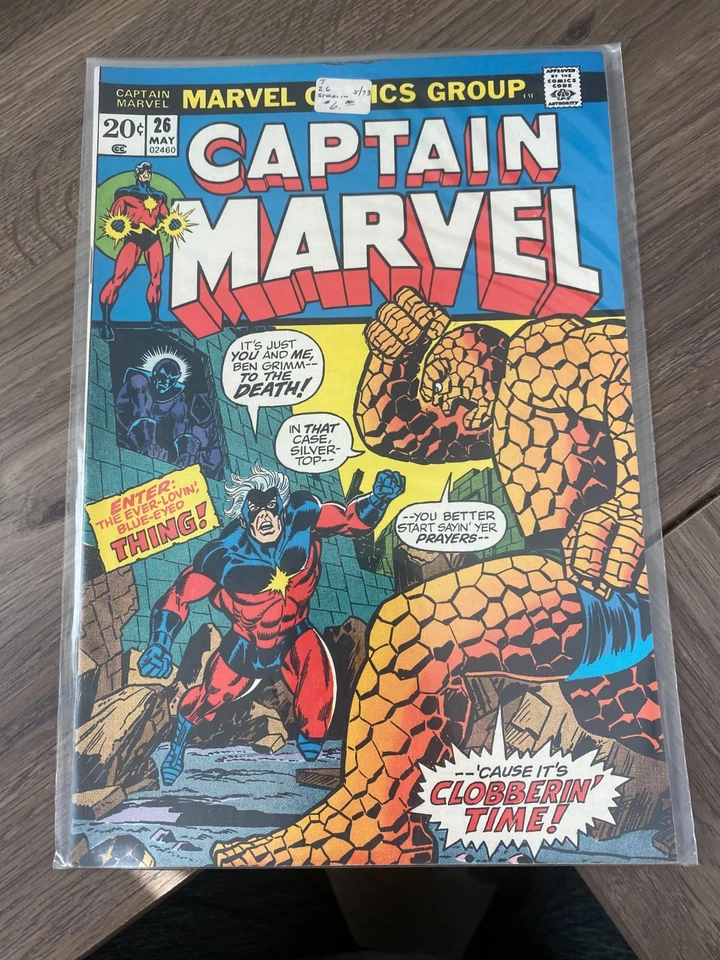 CAPITÁN MARVEL #25, 26, 27, 28 1973 MARVEL COMICS STARLIN HULK THANOS EON Foto 3 de 4