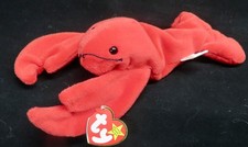 TY Beanie Babies - Pinchers - The Lobster - June 19th 1993