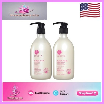 Luseta Hydrating Shampoo & Conditioner Set - Paraben & Sulfate Free, 16.9oz