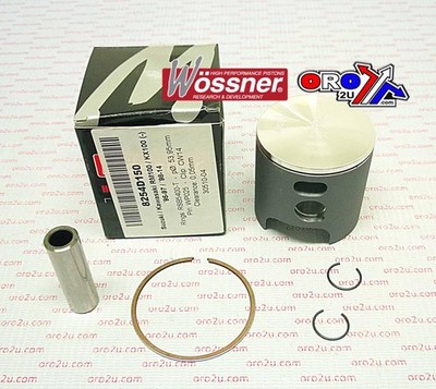 KOLBENSATZ 98-18 KX100 54.50 WOSSNER 8254D200 KAWASAKI MX, EINZELRING RM100 03