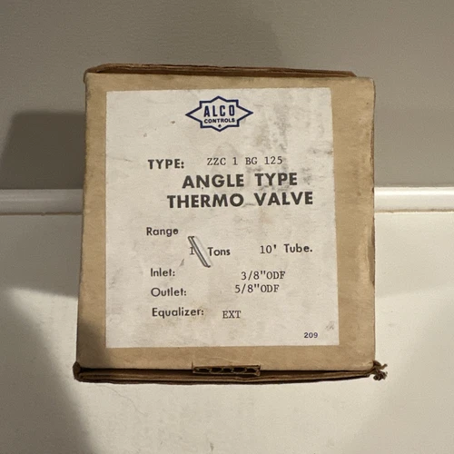 Alco Thermo Valve Angle Type ZZC-BG-125. POWER ASSEMBLY XC726 BG125-2B