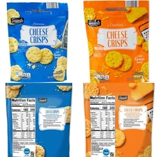 Savoritz Cheese Crisps – Parmesan or Cheddar 1.95oz (55g)