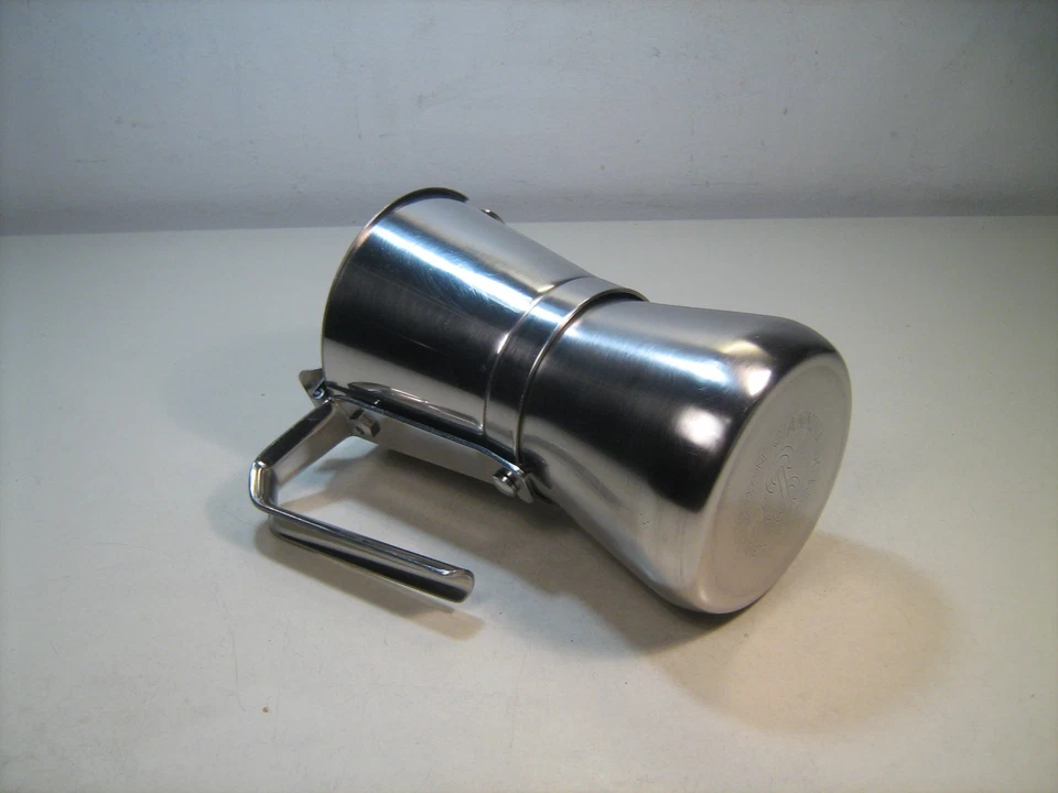 Caffettiera Giannini "GIANNINA Express" da 6 Tazze, Acciaio inox, Ottima - Immagine 3 di 4