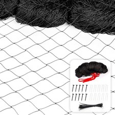 Poultry Netting for Chicken Run - 25x50ft Garden Netting with 1" Square Mesh