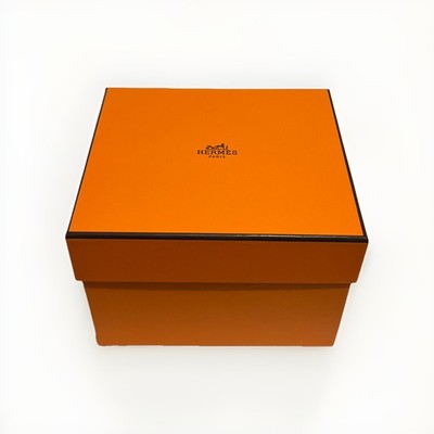 Hermes leere Geschenkbox | 16,3 cm x 14,8 cm | Luxus Designer Original Authentic |