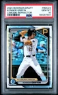 7801 Konnor Griffin 2024 Bowman Draft #BDC-22 Refractor Chrome 1st RC RC PSA 10