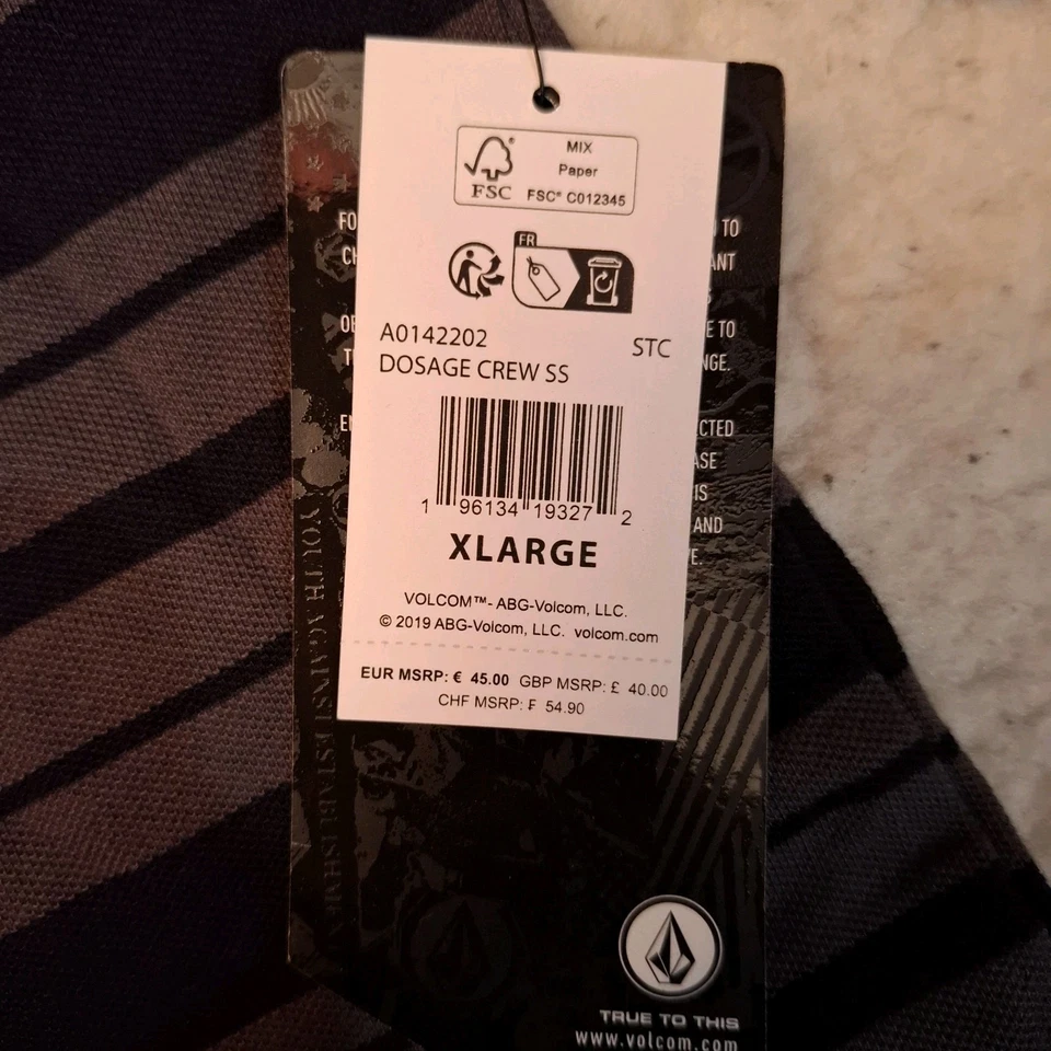 Volcom Dosage Crew Shirt XL Modern Fit - Bild 3 von 4