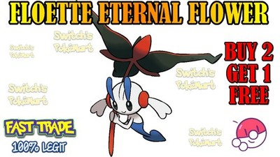   Pokemon Legends ZA FLOETTE ETERNAL MAX IVS EVS HYPER TRAINED - 100% Legit  