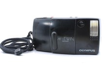 Near MINT OLYMPUS AF-1 TWIN QD Point Shoot 35mm Film Camera Working JAPAN