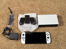Nintendo Switch OLED Model Console White Joy-Con Bundle