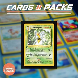 Carte Pokemon Dardargnan 17/102 Set de Base Edition 1 NM-Mint