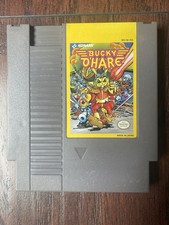Bucky O'Hare Nintendo NES +Dustcover Tested Authentic Shipped in a Box
