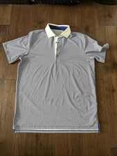 Greyson Polo Shirt Men's Lg Trump National Golf  Philadelphia, NJ