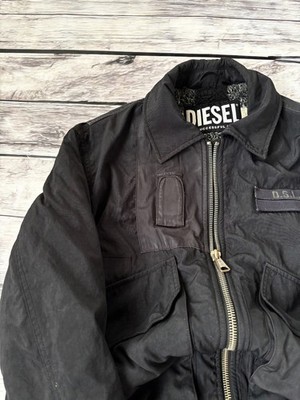 VTG RAF SIMONS RICK OWENS STYLE MILITARY WASHED BOMBER MA-1 DIESEL