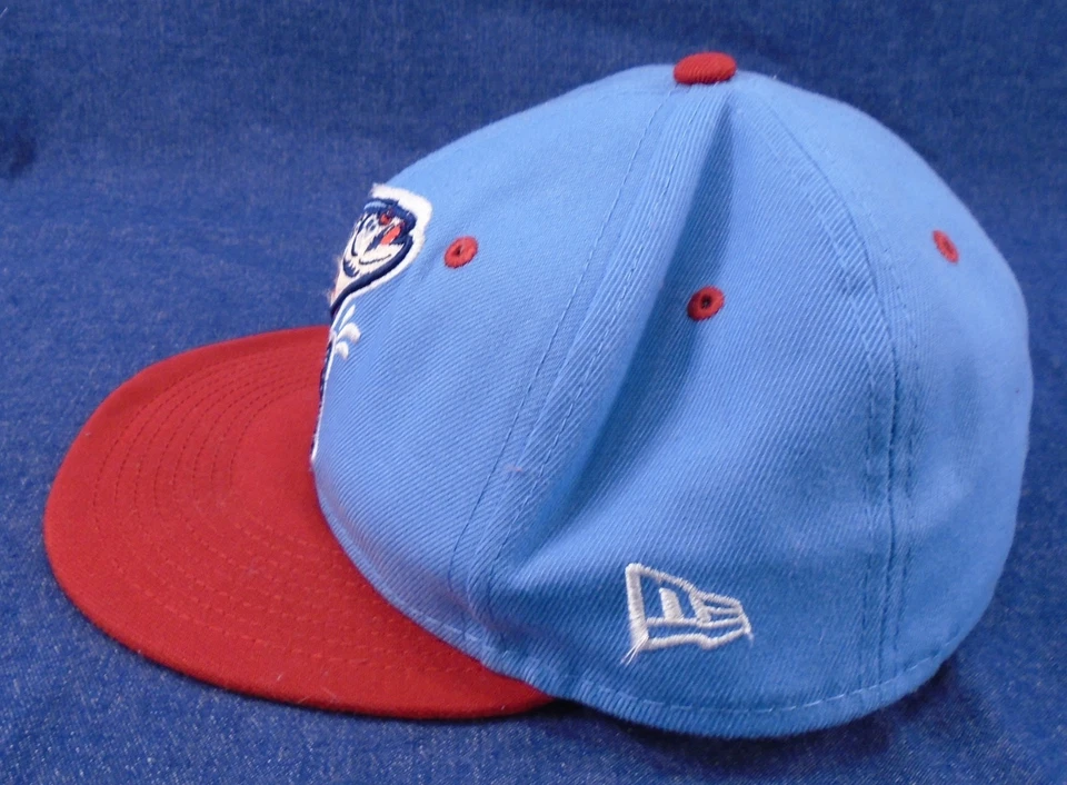 Vintage Spokane Indians Minor League Baseball On-Field Cap Hat New Era 7 1/4 - Image 2 of 4