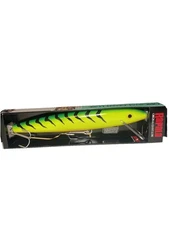 Rapala Original 24.5” Giant Fishing Jerk Minnow Lure, Fisherman Gift (Firetiger)