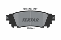 Bremsbelagsatz Scheibenbremse Hinterachse FüR Toyota Lexus Alphard / Vellfire Nx