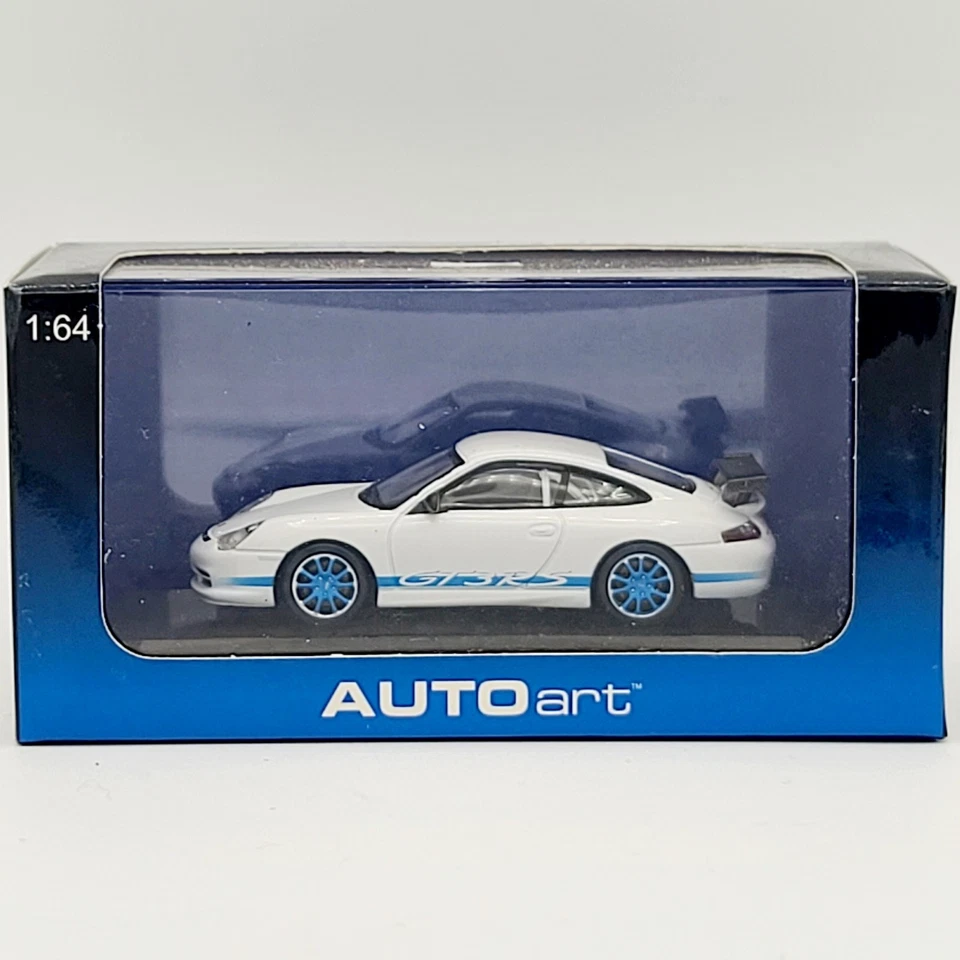 AUTOart - Porsche 911 GT3 RS 2004 - Escala 1:64, Vitrina Acrílica - Muy buen estado Foto 2 de 4