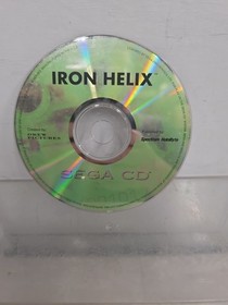 Iron Helix (Sega CD, 1994) WITH MANUAL FOAM 3D STRATEGY ADVENTURE