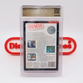 NES Nintendo RESCATE: LA MISI&Oacute;N EMBAJADA - CGC GRADO 9.8 A+ NUEVO Sellado + Costura H!