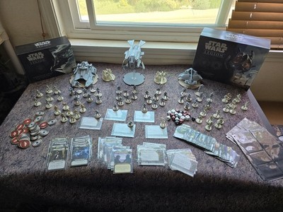 FFG Star Wars Legion: Galactic Republic/Clone Army Lot with Cards,Tokens & Dice