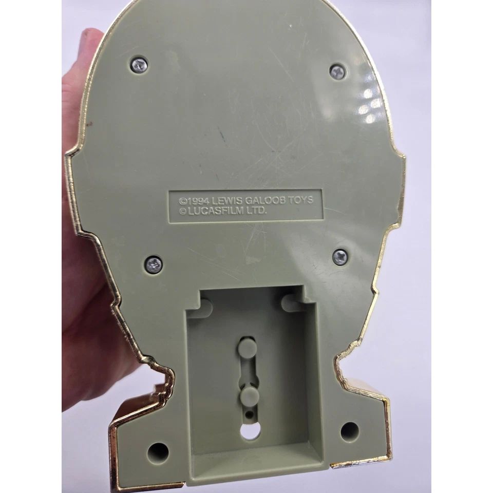 Vintage 1994 Star Wars C-3PO Galoob Micro Machines Head Playset - Image 2 of 4