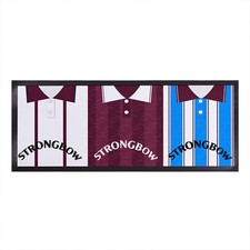 Jam Tarts Classic Retro Fu&szlig;ball Personalisierte Bar Runner Tischmatte