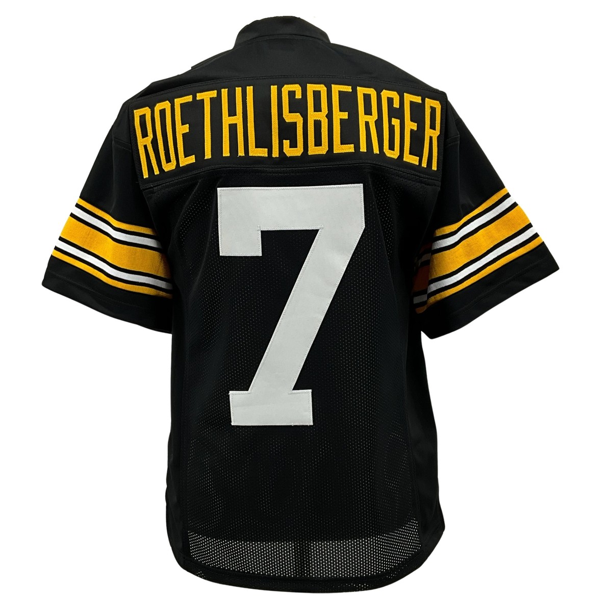 Ben Roethlisberger Jersey Old Number Black Pittsburgh S-5XL Sewn