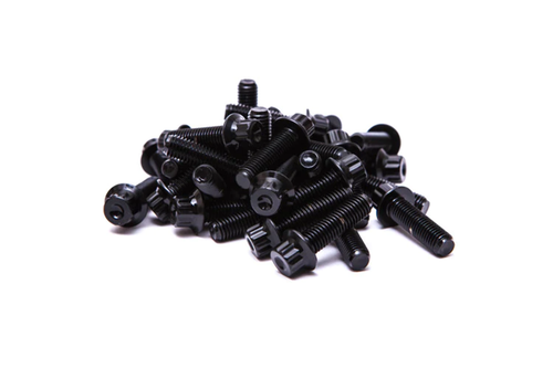 M7 24mm Black 2PC 3PC Split Rim Assembly Bolts BBS RM LM OZ RH Wheels Screws - Bild 3 von 15