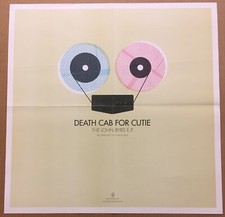 DEATH CAB FOR CUTIE Rare 2005 PROMO POSTER of John Byrd CD 18x18 NEVER DISPLAYED