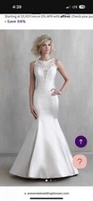 Madison James Wedding Dress MJ212, Size 6, Pearl Ivory. Originally 1200