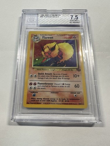 Flareon (Unlimited) graded BGS 7.5 for sale on eBay