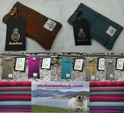 Harris Tweed Hülle Hülle Socke Shell iPhone Samsung Handy - verschiedene Farben