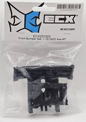 ECX Front Bumper Set: 1:10 2WD Axe MT ECX231023 Compatible Brutus 2WD & AXE 2WD 