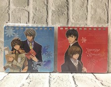 NEW Junjou Romantica Mini Spiral Notebooks 2 Types Official Japan