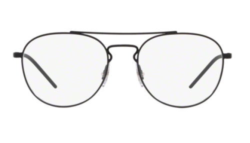 Ray Ban occhiale da vista 6414 rotondo metallo pantos goccia nero grande  uomo | eBay
