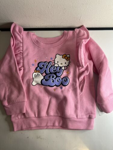 Hello Kitty - Hey Boo Geist Halloween Sweatshirt Oberteil Größe 2T