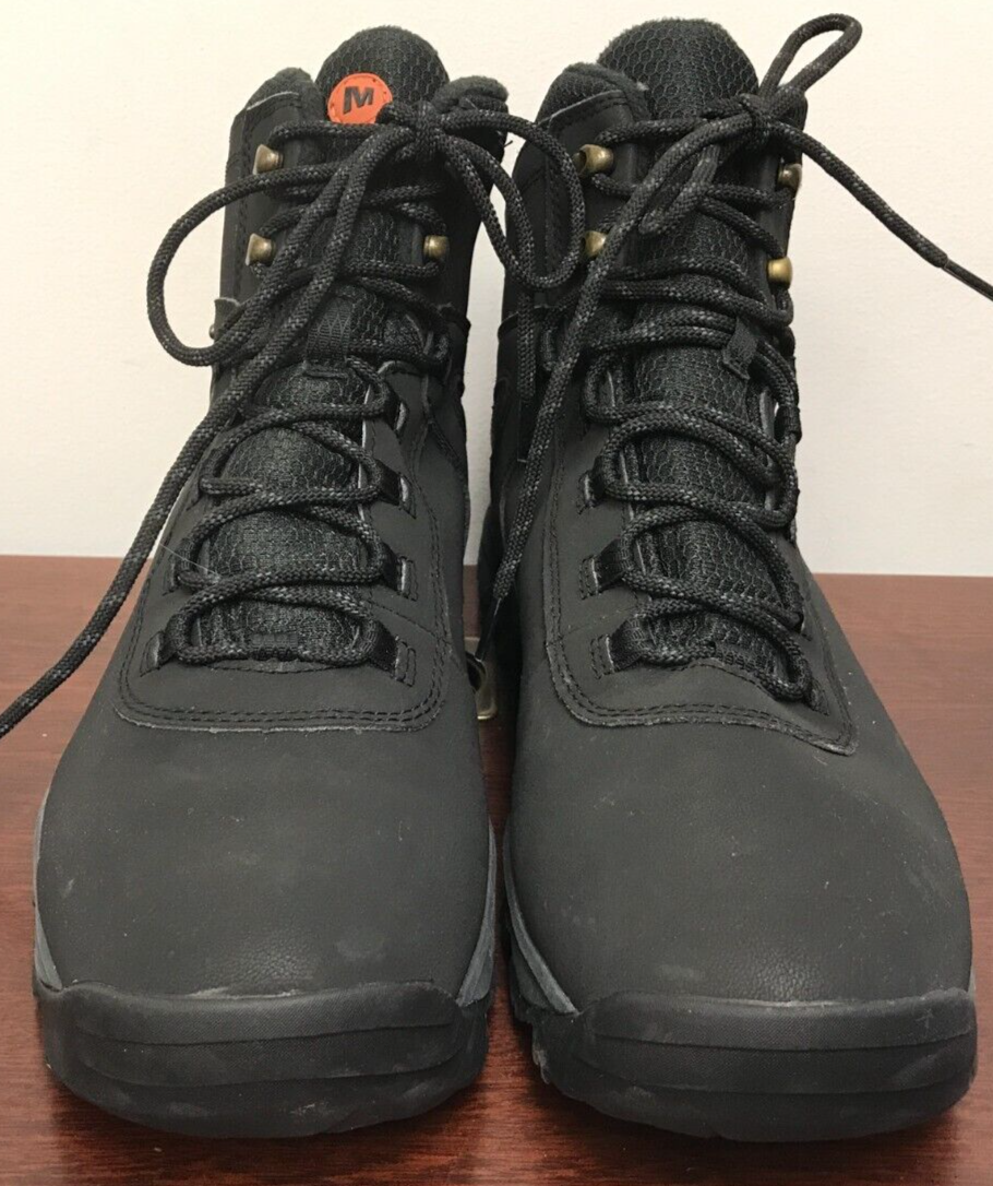 Men's Merrell Vigo Thermo Mid Leather Waterproof Boots. Size 11. eBay