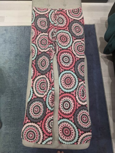 Cynthia Rowley Lounge Pants Hippy Boho Pink Blue Sz XL - Picture 8 of 12