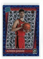 ALPEREN SENGUN #169 2021-22 PANINI OPTIC Blue Velocity Rated Rookie
