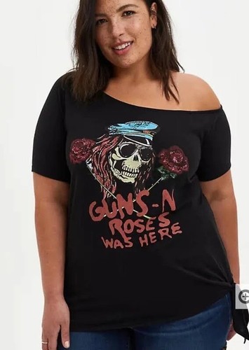 Torrid 3x Guns N Roses brand NWT 22/24 NEW! Skull