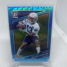 2021 Donruss Optic Base Aqua #64 Nelson Agholor /299 - New England Patriots