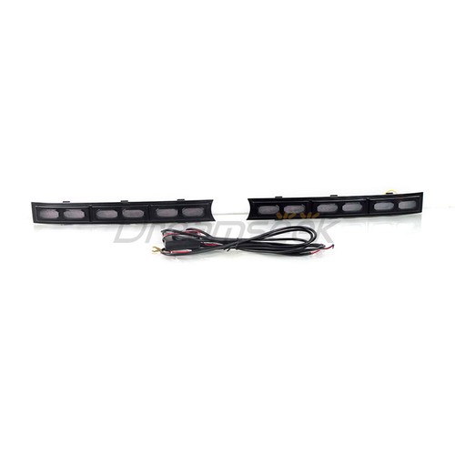 LED Front Grille Light DRL for Ford Ranger Wildtrak 22+ Bumper Turn Signal Lamp - Picture 2 of 10