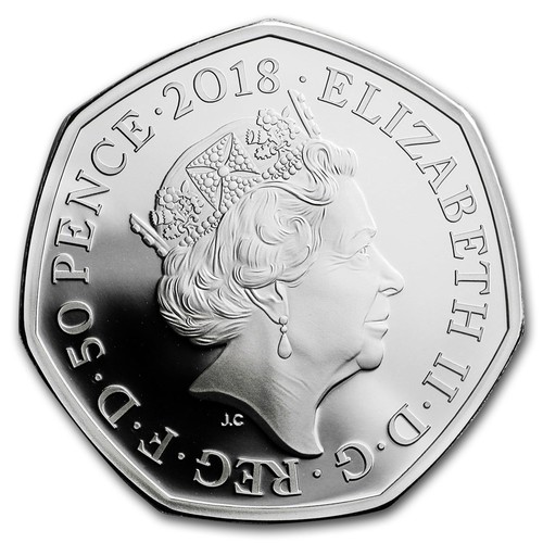 2018 Great Britain 50p Silver 40th Anniversary The Snowman In Hand Ready To Ship - Picture 4 of 4