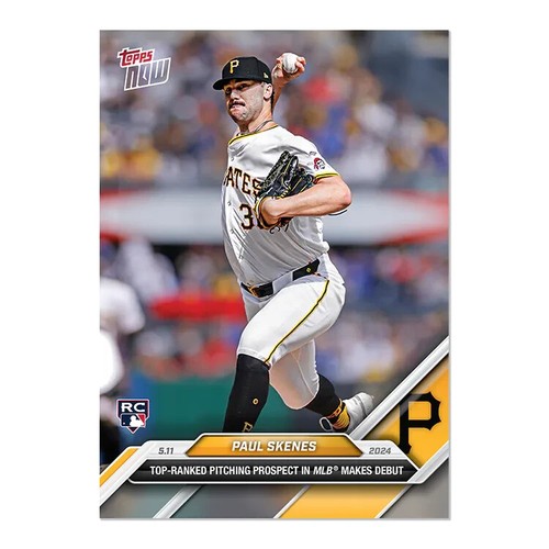2024 Topps Now 179 Paul Skenes