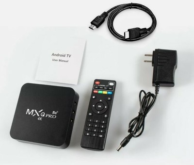 MXQ Pro Android 7.1 Smart TV Box 8G Quad Core 4K HD 2.4GHz WiFi Media Player US