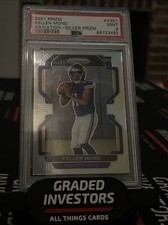 2021 Prizm Kellen Mond Silver Prizm Variation Rookie RC #V-351 PSA 9 Vikings