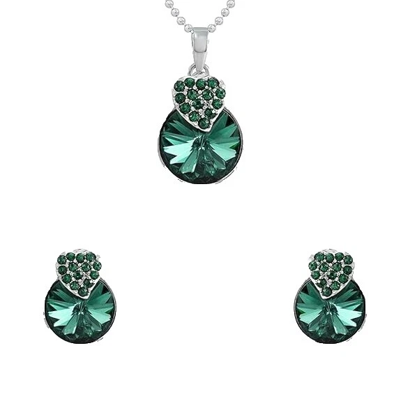 Модные ожерелья и кулоны с подвесками из хрусталя с платиновым покрытием